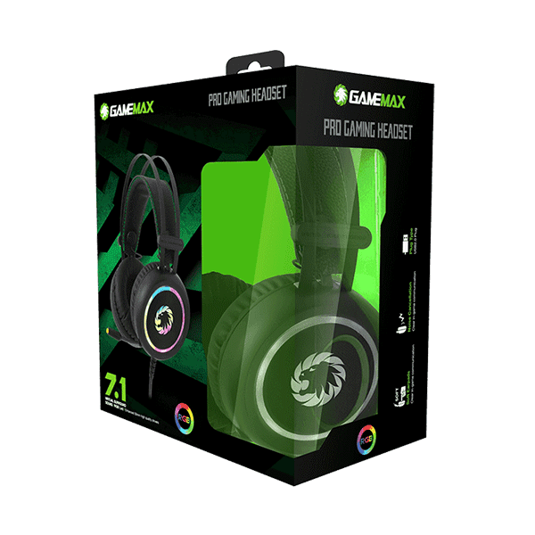 GAMEMAX HG3500 GAMING 7.1 RGB HEADSET