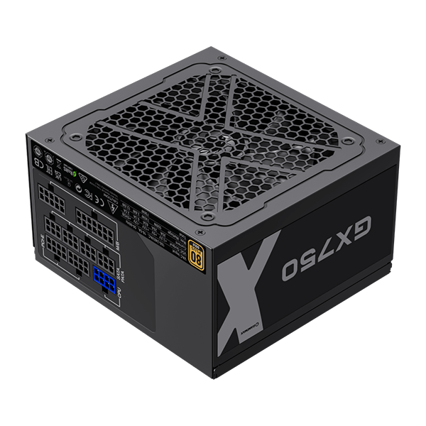 GAMEMAX GX750 MODULAR 80PLUS GOLD POWER SUPPLY | GM-GX-750-MODULAR