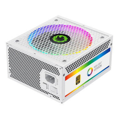 GAMEMAX RGB1050 PRO ATX3.0,PCIe 5 WHITE POWER SUPPLY| GM-RGB1050-WT