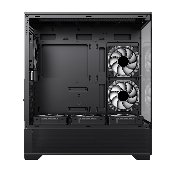 GAMEMAX VISTA AB BLACK WITH 6 FAN ATX CASE  | GM-VISTA-AB-BLK