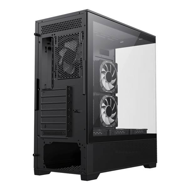 GAMEMAX VISTA AB BLACK WITH 6 FAN ATX CASE  | GM-VISTA-AB-BLK