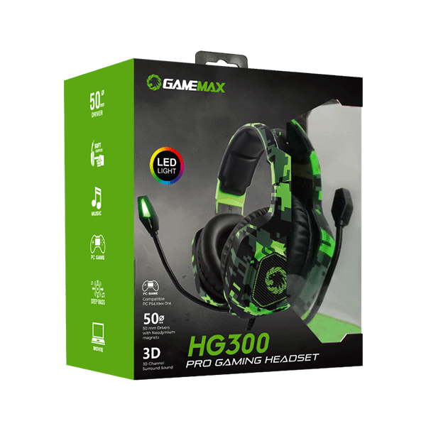 GAMEMAX HG300 GAMING PS4 SPECIAL HEADSET