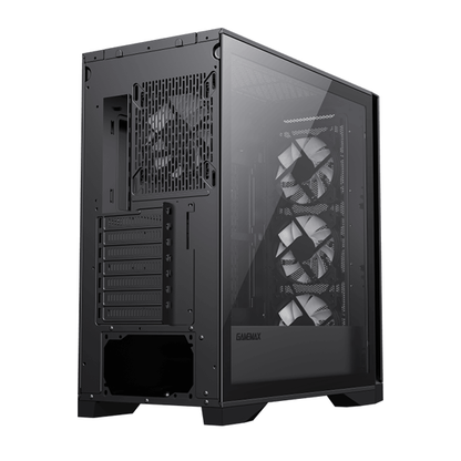 GAMEMAX LEADER TG ATX CASE  | GM-LEADER-TG-BLK