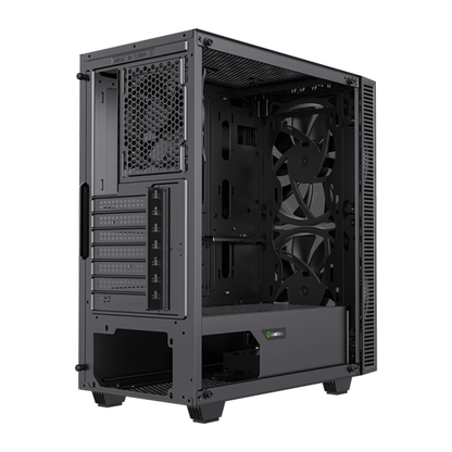 GAMEMAX BLACK HOLE WITH 200MM FAN ATX CASE