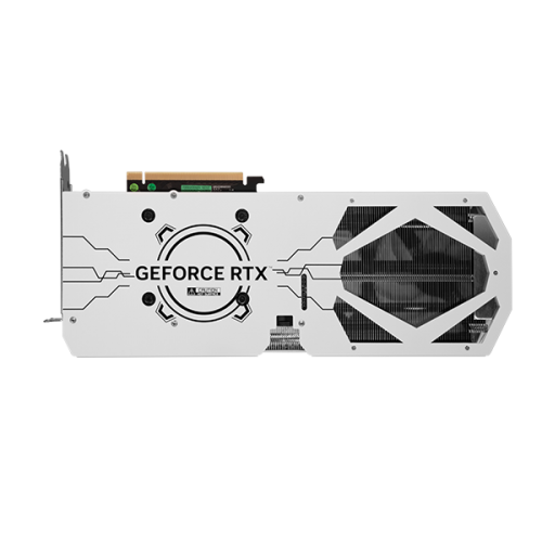 GALAX GeForce RTX 4070 EX Gamer White Graphics Card, 12GB GDDR6X, 2535MHz Boost Clock, 5888 CUDA Cores, | 47NOM7MD7KWH