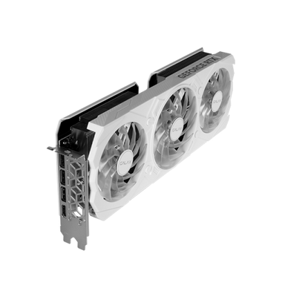 GALAX GeForce RTX 4070 EX Gamer White Graphics Card, 12GB GDDR6X, 2535MHz Boost Clock, 5888 CUDA Cores, | 47NOM7MD7KWH