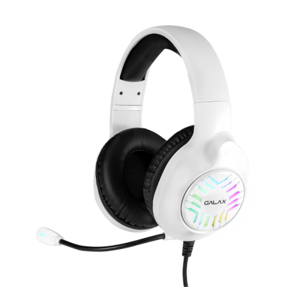 Galax Sonar-02 Gaming Headset, USB 7.1 Channel, RGB, White | HGS025CSRGR0