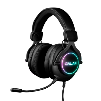 GALAX SONAR-03 Gaming headset USB 7.1 Channel RGB Rainbow light Black | HGS035CSRGBB0