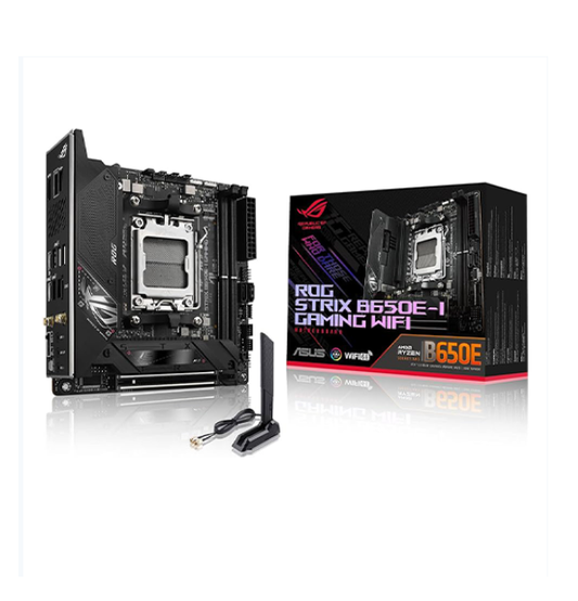 ASUS ROG STRIX B650E-I GAMING WIFI AMD AM5 Ryzen 7000 Series DDR5 Motherboard