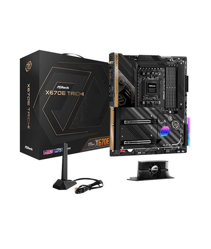 ASROCK X670E Taichi EATX D5 AMD Ryzen™ 7000 Series gaming Motherboard