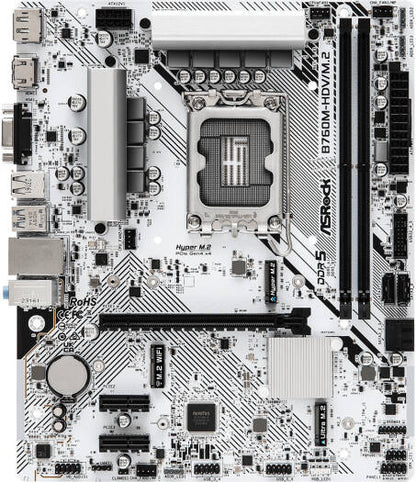 ASRock B760M-HDV/M.2 mATX Intel Motherboard