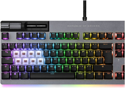 ASUS ROG Strix Flare II Animate RGB Gaming Keyboard - ROG NX Red Tactile Switches