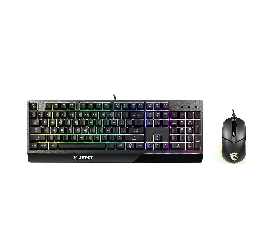 MSI Vigor GK30 Keyboard & GM11 Gaming Mouse RGB Combo