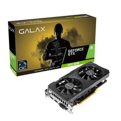 Galax GeForce GTX 1660 Super EX 1-Click OC 6GB GDDR6 192-bit Graphics Card