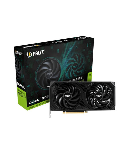 Palit GeForce RTX 4060 Ti Dual 8GB GDDR6 Graphics Card