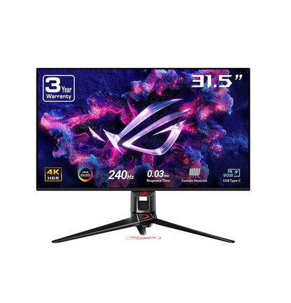 Asus ROG Swift PG32UCDM 32-inch 4K QD-OLED 240Hz 0.03ms (GtG) Gaming Monitor - Black | 90LM09T0-B01370