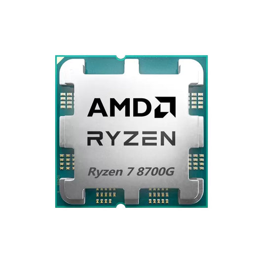 AMD Ryzen 7 8700G Tray Processor with Radeon Graphics 8 Core 16 Threads Maximum Turbo Frequency Up to 5.1GHz