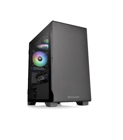 Thermaltake S100 Tempered Glass Gaming Micro Case | CA-1Q9-00S1WN-00