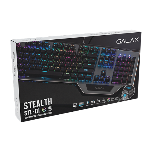 Galax Stealth-01 Wired Mechanical Gaming Keyboard