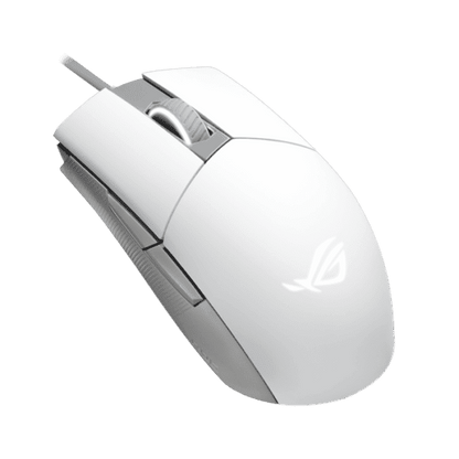 Asus ROG Strix P516 Impact II Moonlight White  Aura Sync RGB lighting Gaming Mouse