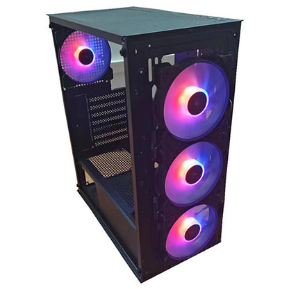 XANDER Ahlan Mesh ARGB ATX Case - Black | WCE0115