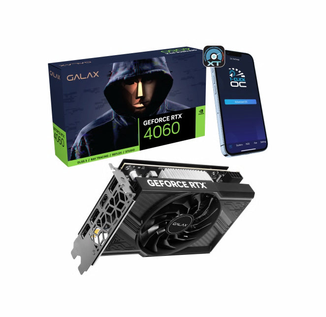 GALAX GeForce RTX 4060 1-Click OC | 46NSL8MD8ZOC