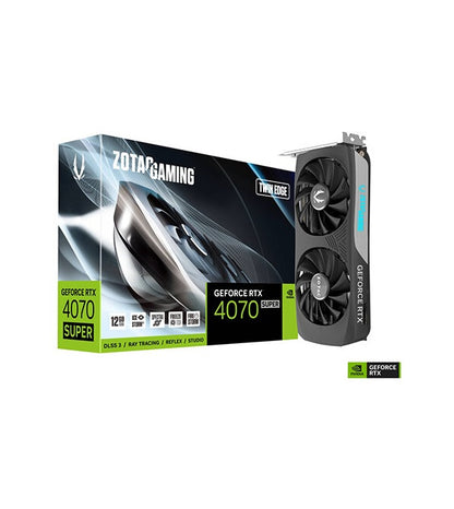 Zotac Gaming GeForce RTX 4070 SUPER Twin Edge 12GB GDDR6X Graphics Card